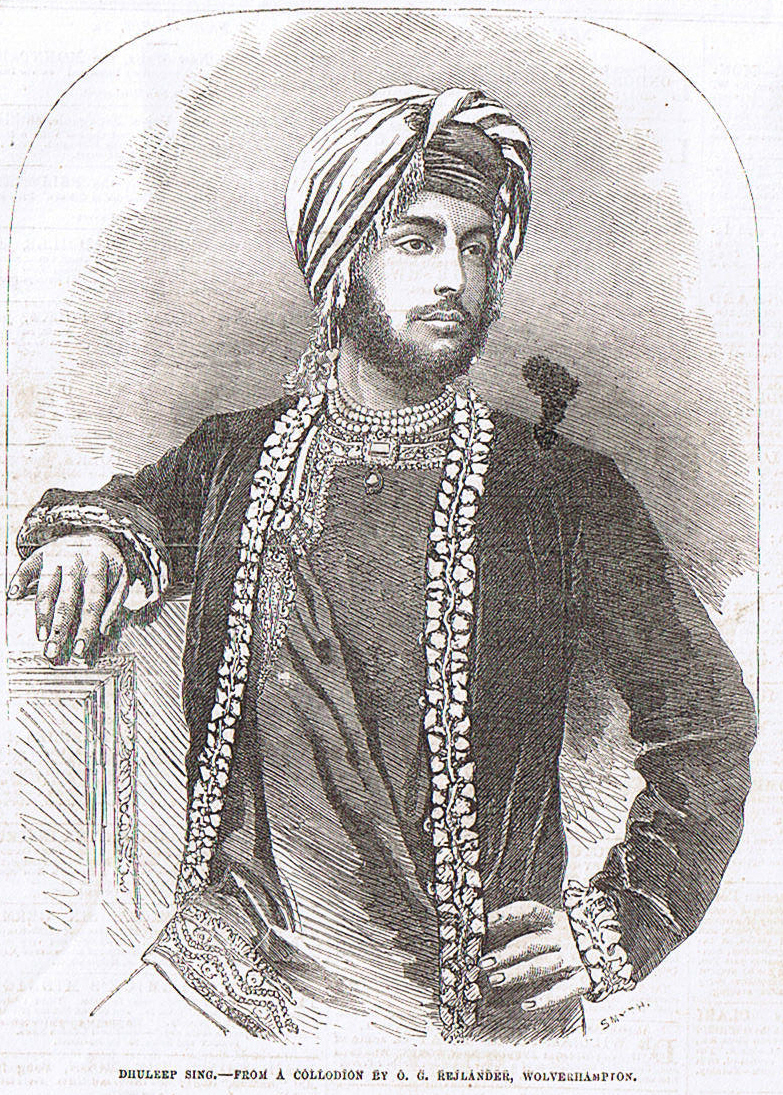 Maharajah Duleep Singh, 1854