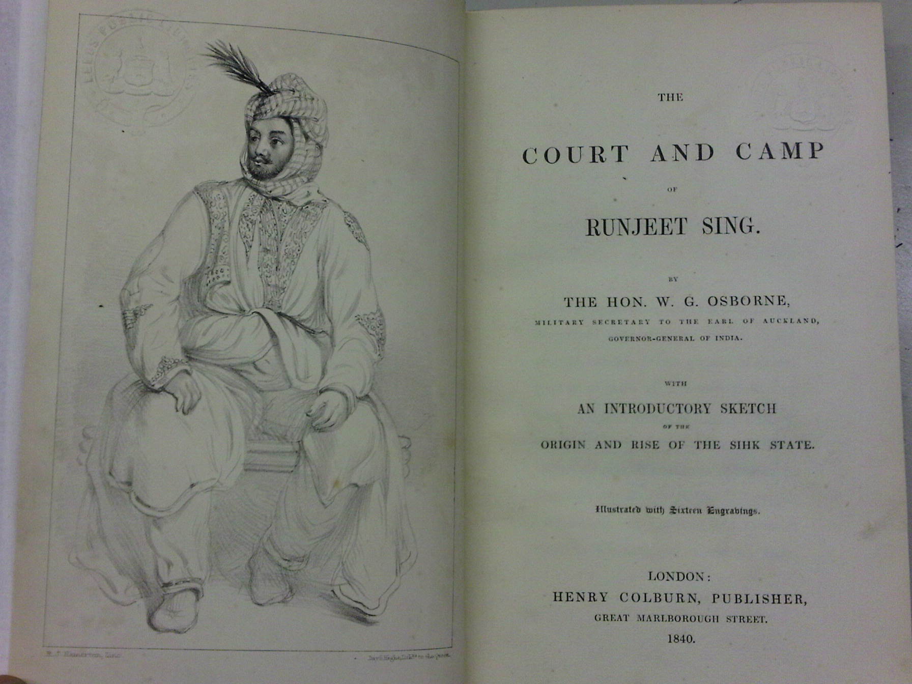 Court & Camp of Runjeet Sing